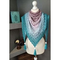 Arya Shawl crochet chart ENG