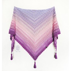 Arya Shawl crochet chart ENG