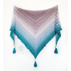 Arya Shawl crochet chart ENG