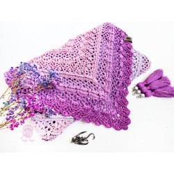 Arya Shawl crochet chart ENG