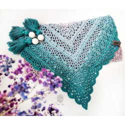 Arya Shawl crochet chart ENG
