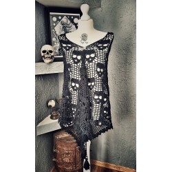 Hot Skull PDF crochet pattern ENG version