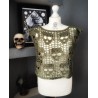 Hot Skull Blouse PDF crochet pattern ENG version