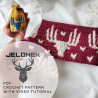 Jelonek crochet pattern ENG with video tutorial