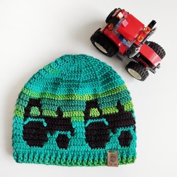 Tractor ENG crochet pattern PDF