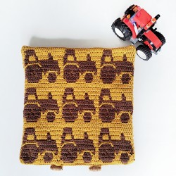 Tractor ENG crochet pattern PDF