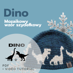 Dino wzór szydełkowy PDF z...