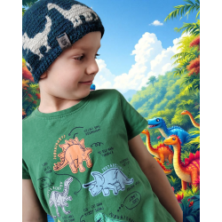 Dino wzór szydełkowy PDF z video tutorialem PL