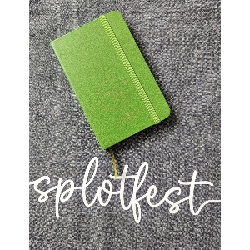 Notes Splotfest A5 Kolor Zielony