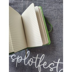 Notes Splotfest A5 Kolor Zielony