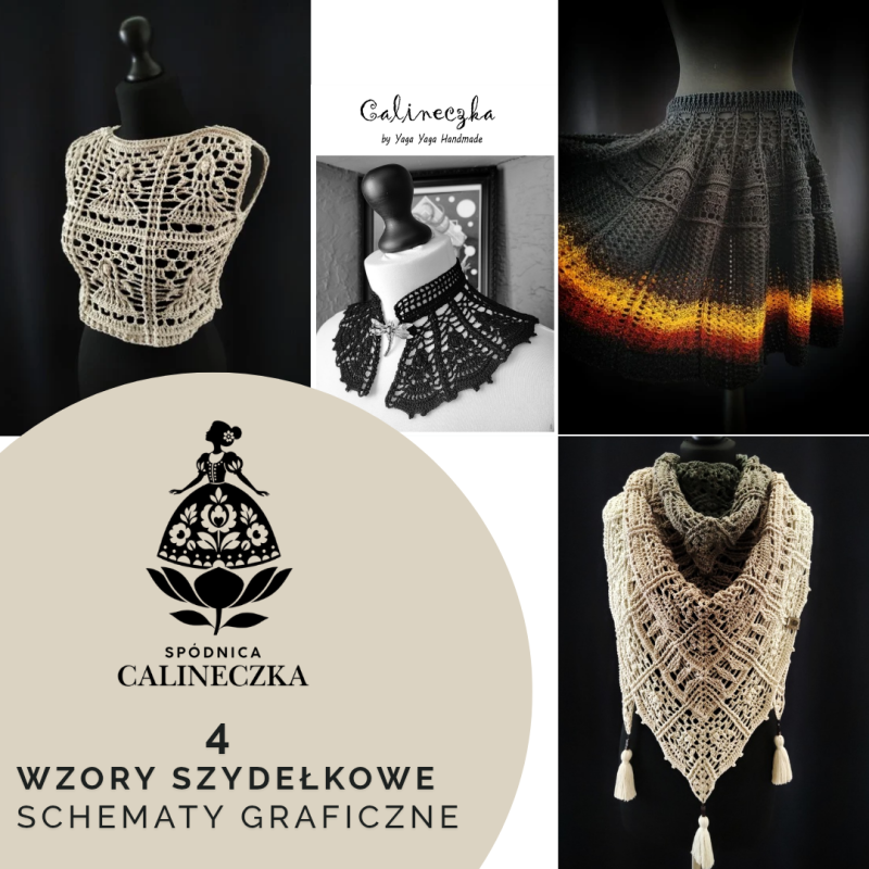 Calineczka e-book wzór szydełkowy