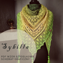 Sybilla - wzór na chustę...