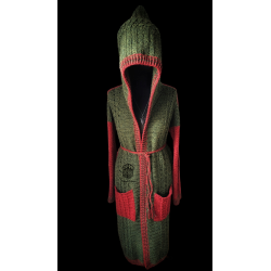 Forest Jump Wzór szydełkowy na kardigan