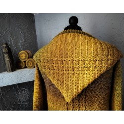 Forest Jump Wzór szydełkowy na kardigan