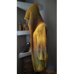 Forest Jump Wzór szydełkowy na kardigan