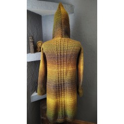 Forest Jump Wzór szydełkowy na kardigan