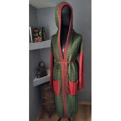 Forest Jump Wzór szydełkowy na kardigan