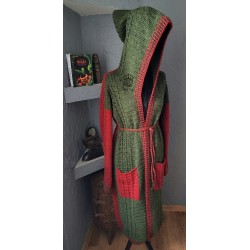 Forest Jump Wzór szydełkowy na kardigan