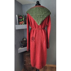 Forest Jump Wzór szydełkowy na kardigan