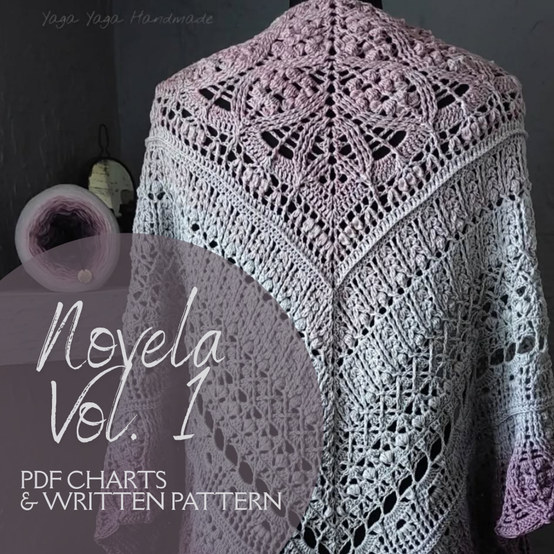 Novela TOM 1 wzór szydełkowy