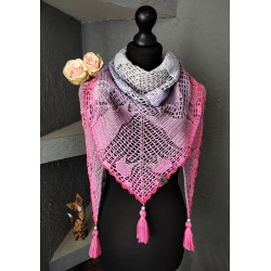 Kitty Shawl crochet pattern PL & ENG
