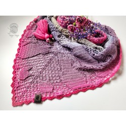 Kitty Shawl crochet pattern PL & ENG