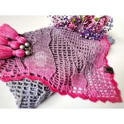 Kitty Shawl crochet pattern PL & ENG
