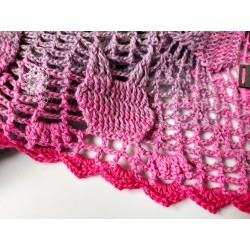 Kitty Shawl crochet pattern PL & ENG