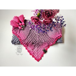 Kitty Shawl crochet pattern PL & ENG