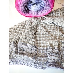 Kitty Shawl crochet pattern PL & ENG
