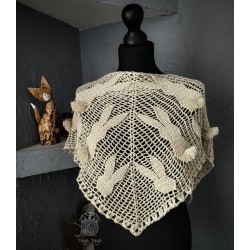 Bunny wzór na chustę szydełkową w formie PDF