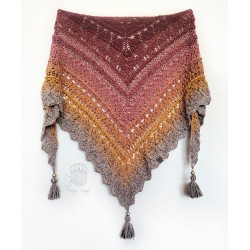 Andarna Shawl crochet chart ENG