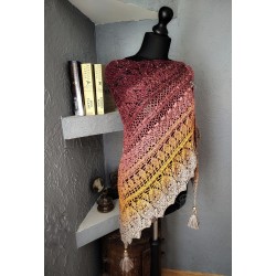 Andarna Shawl crochet chart ENG